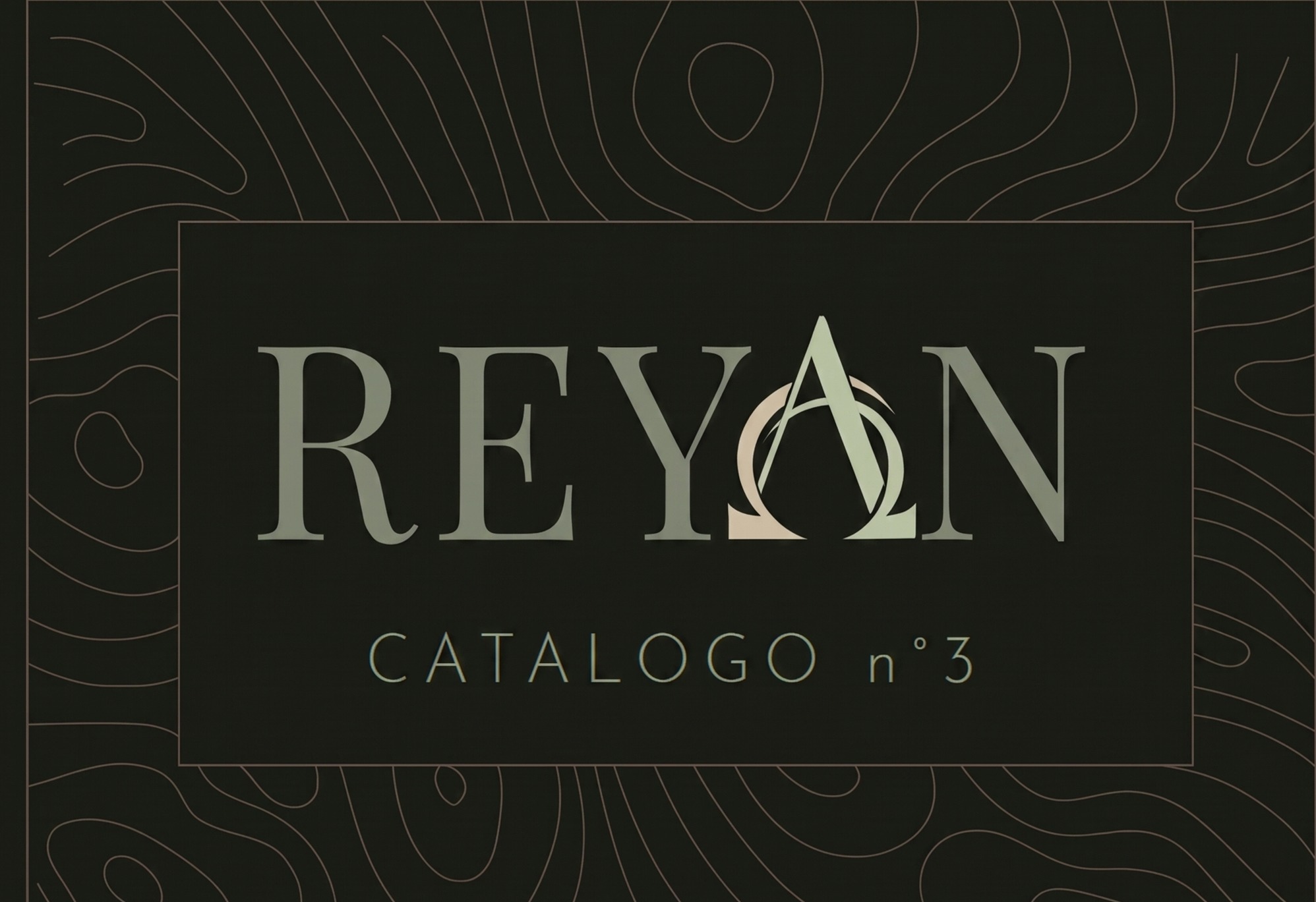 Portada Catálogo Reyan N°3, Colección Alfa de colores MDP
